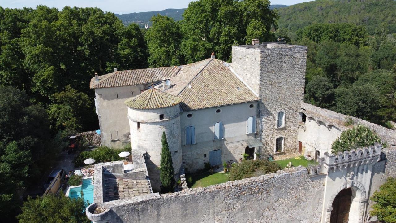 Chateau De La Bastide Goudargues Exterior foto